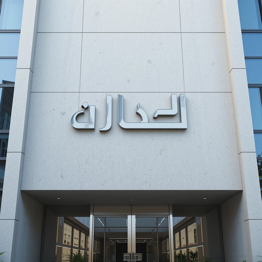 شعار ثلاثي الأبعاد - شركة حلول الأعمال